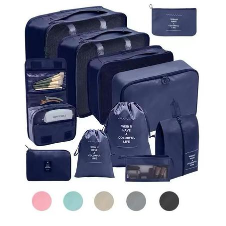 Ultimate Travel Bag Organizer Set (8 Pieces)