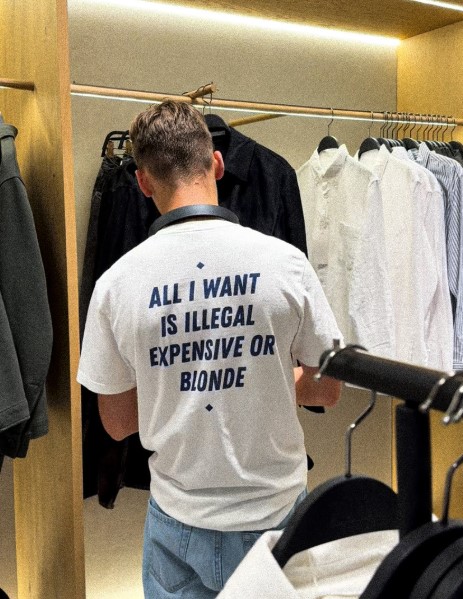 ALL I WANT IS ILLEGAL, EXPENSIVE OR BLONDE