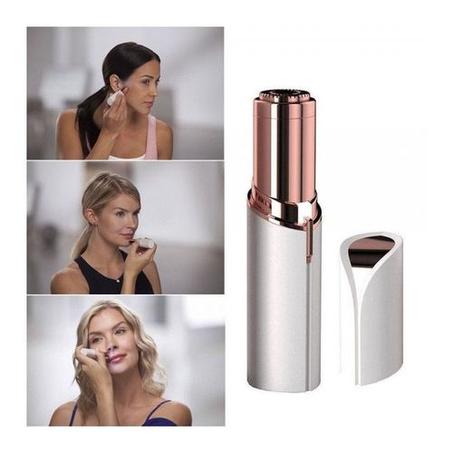 Flawless Epilation Professionnel rechargeable - facial instantané et indolore - blanc