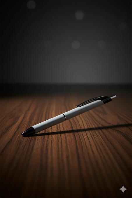 Stylo stylé PF-88-BLANC