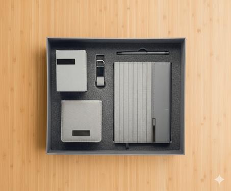 COFFRET stylos (avec stylet, carnet,  porte-clés, porte-stylo) SK2401