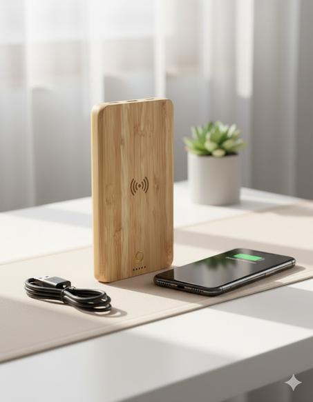 Powerbank en Bambou  P216/IMG-450