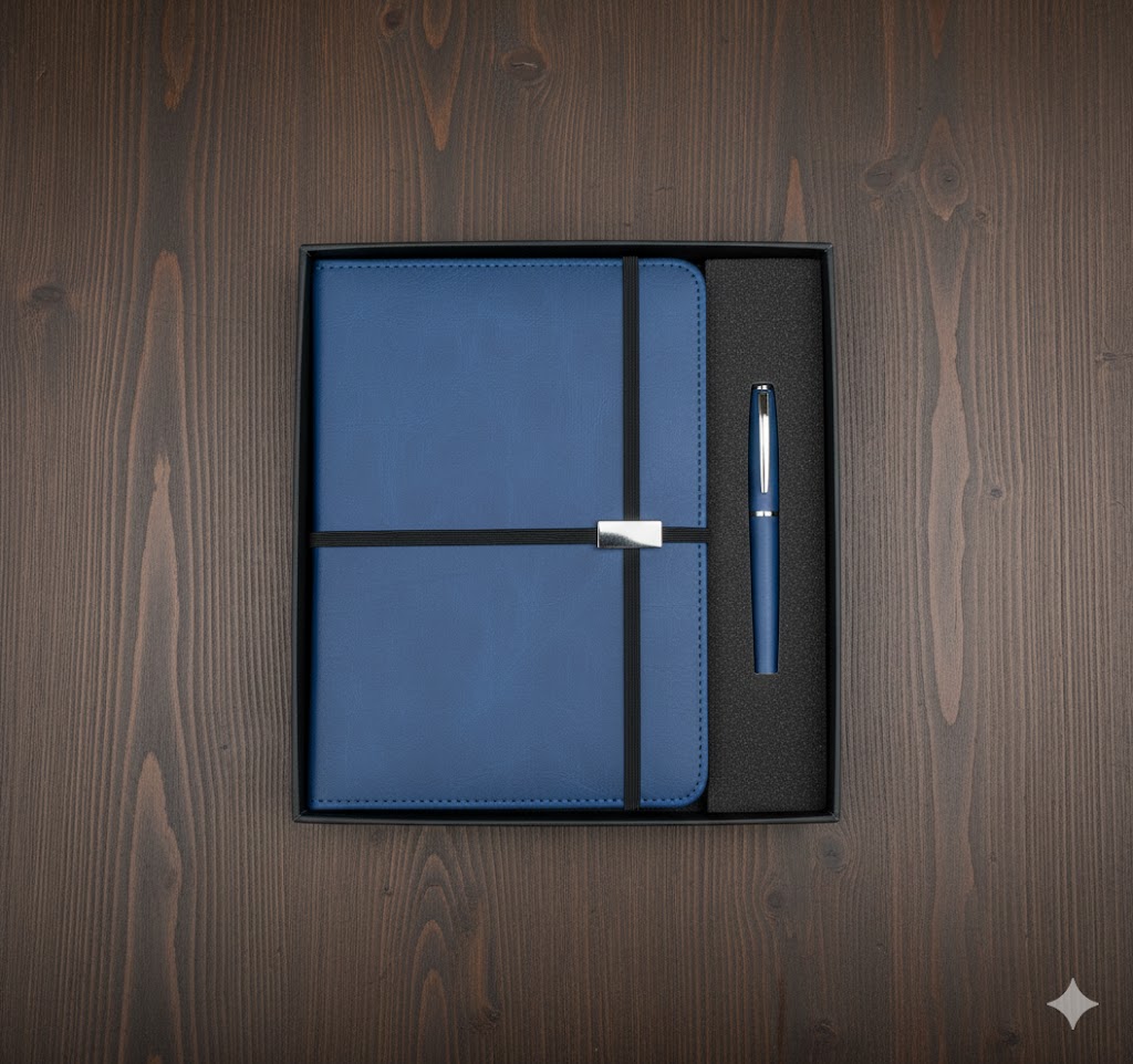 Coffret 2 pièce en similicuir  à fermeture zipper SK005