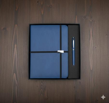 Coffret 2 pièce en similicuir  à fermeture zipper SK005