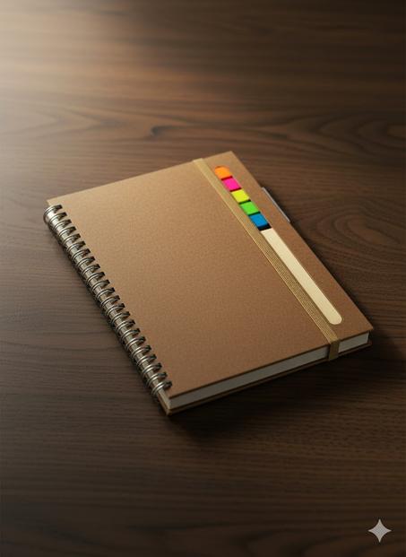NOTEBOOK A5 + POST-IT ECO  R8520