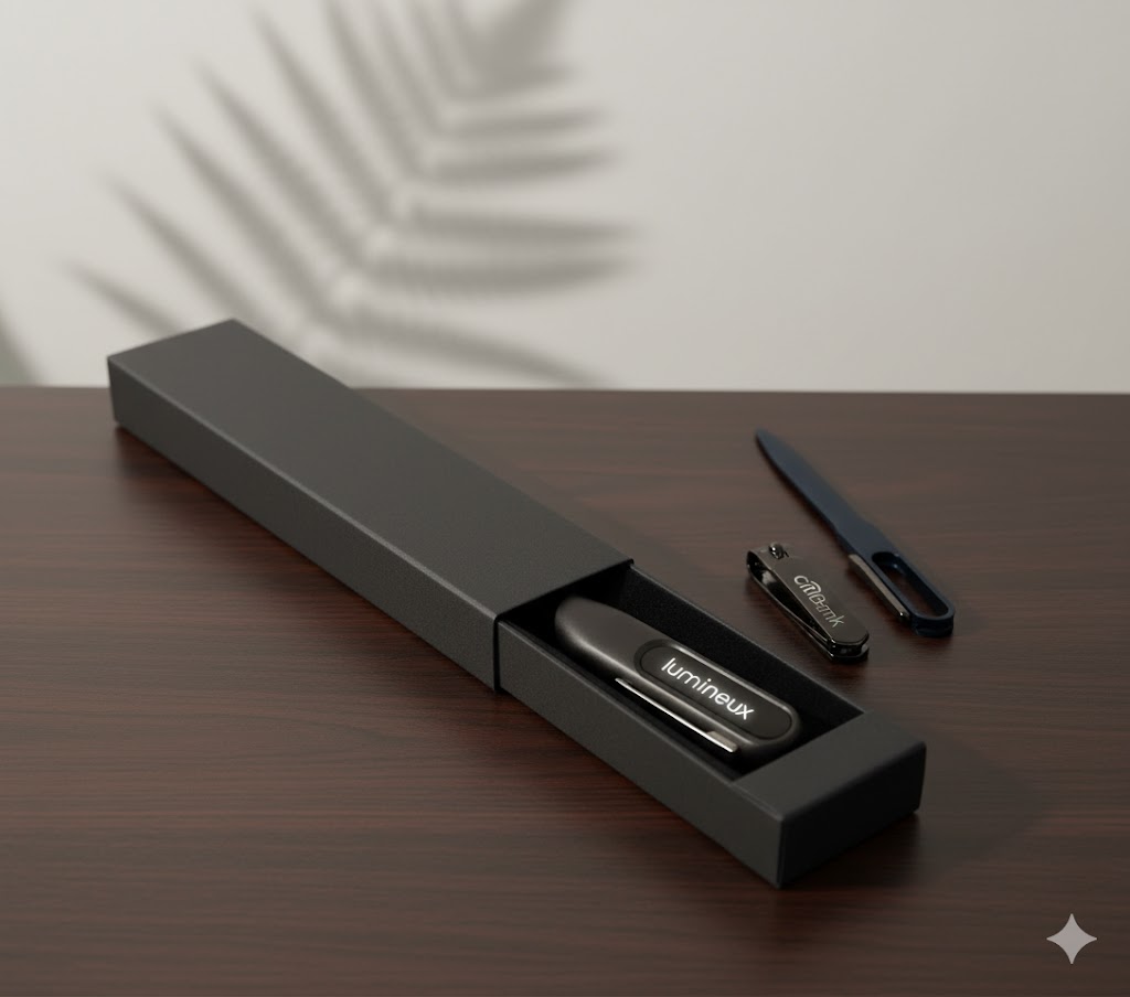 stylo USB combine logo LED lumineux PS133A