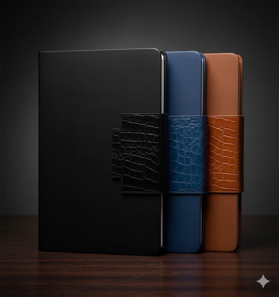 Notebook  fermeture croco  2303-93