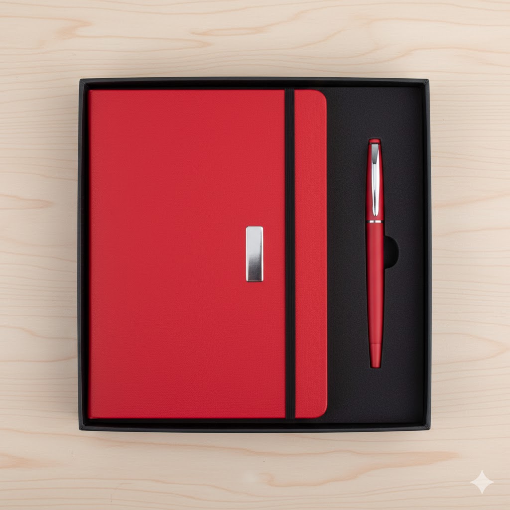 Coffret theme arabesque : Blocnote + stylo PF-783/SK007