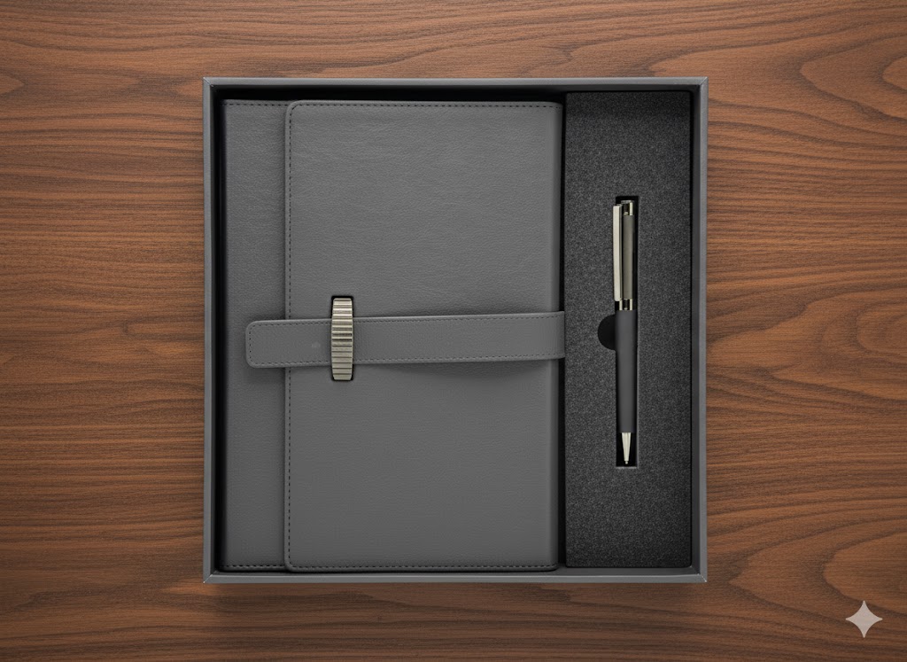 Coffret blocnote spirale + stylo SK2405