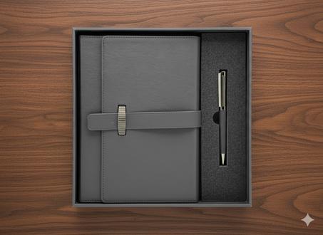 Coffret blocnote spirale + stylo SK2405