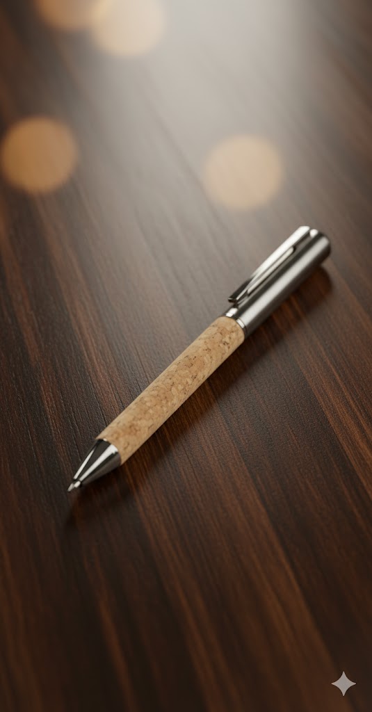 Stylo écologique argenté  IMG-1414