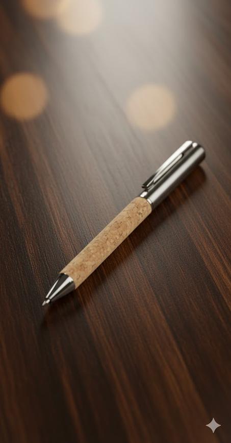 Stylo écologique argenté  IMG-1414