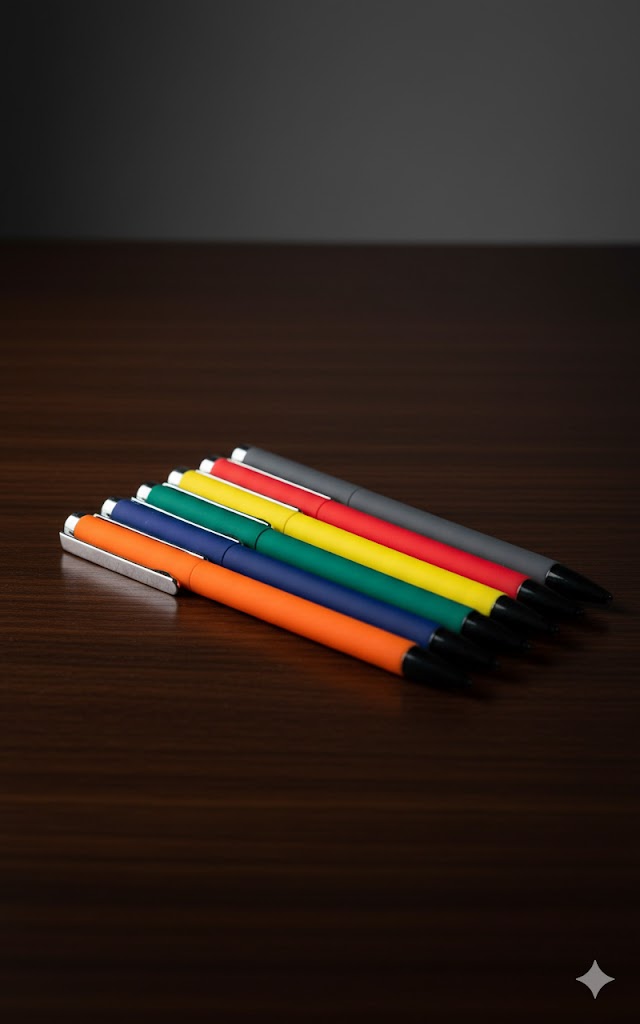 stylo métal à clip argenté S1807B