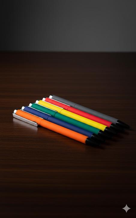 stylo métal à clip argenté S1807B