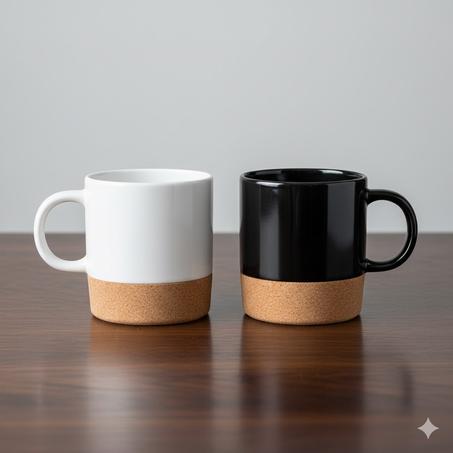 Mug en céramique et liège  PF-194