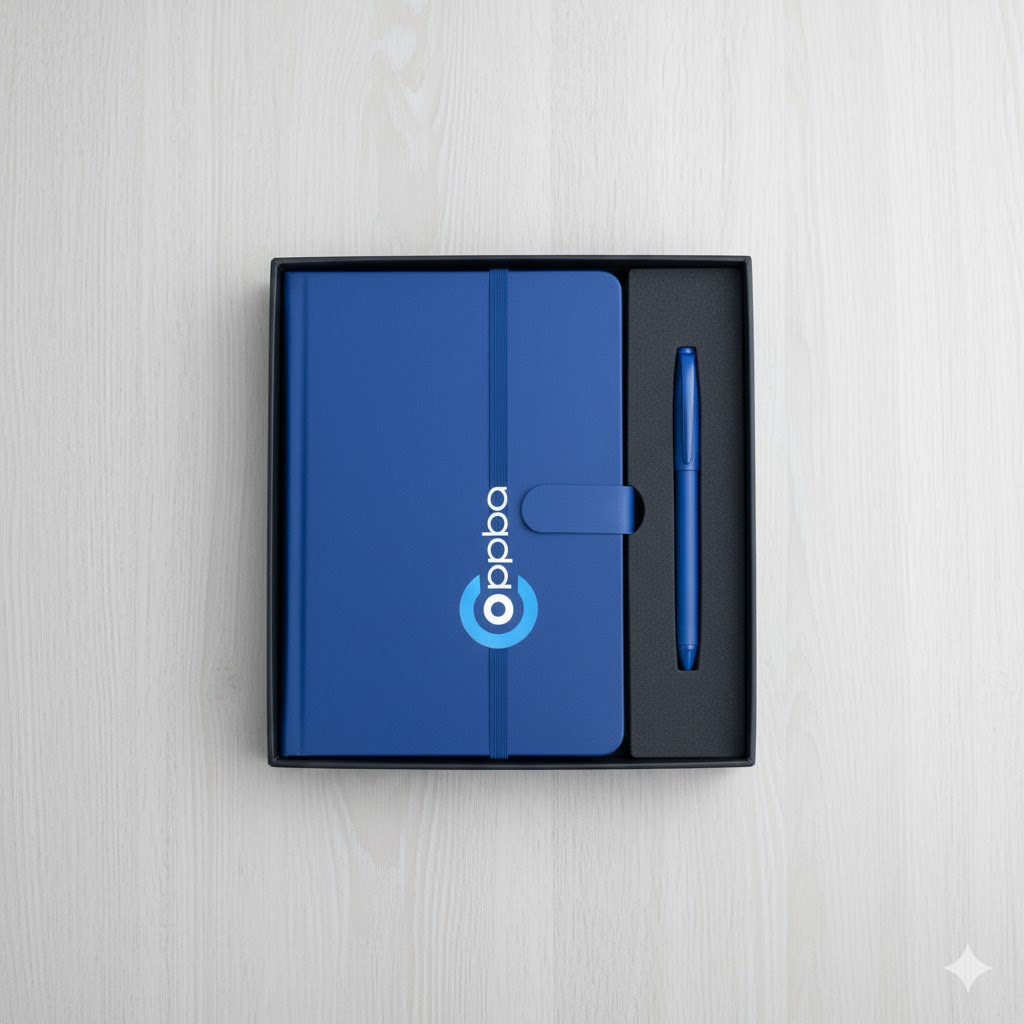 Coffret theme arabesque : Blocnote + stylo PF-783/SK007