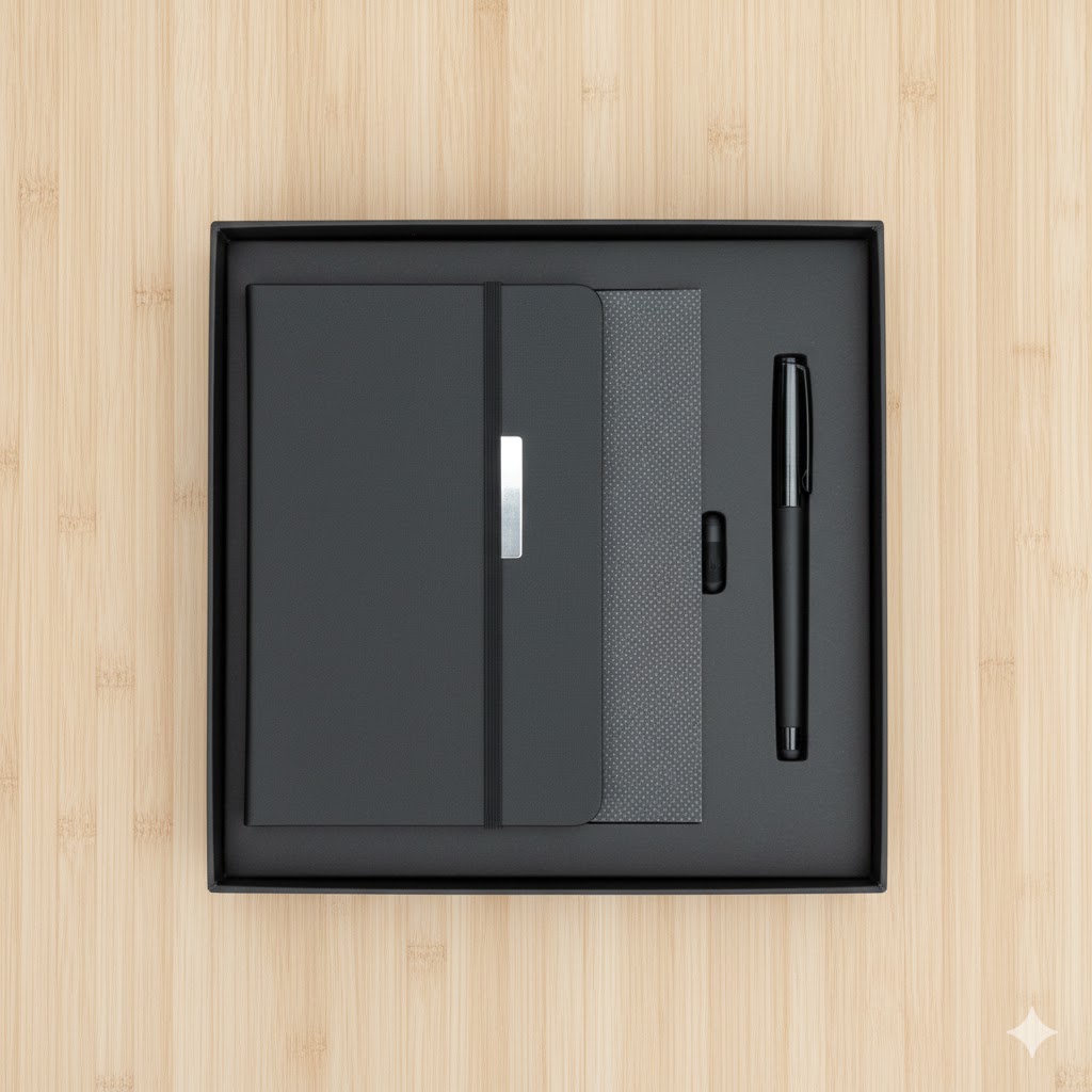 Coffret theme arabesque : Blocnote + stylo PF-783/SK007