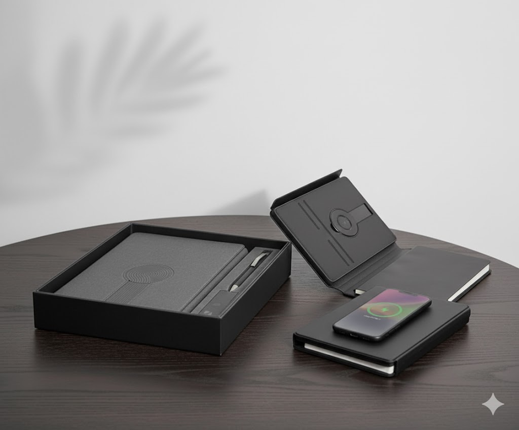 Coffret blocnote powerbank wirless IMG-680