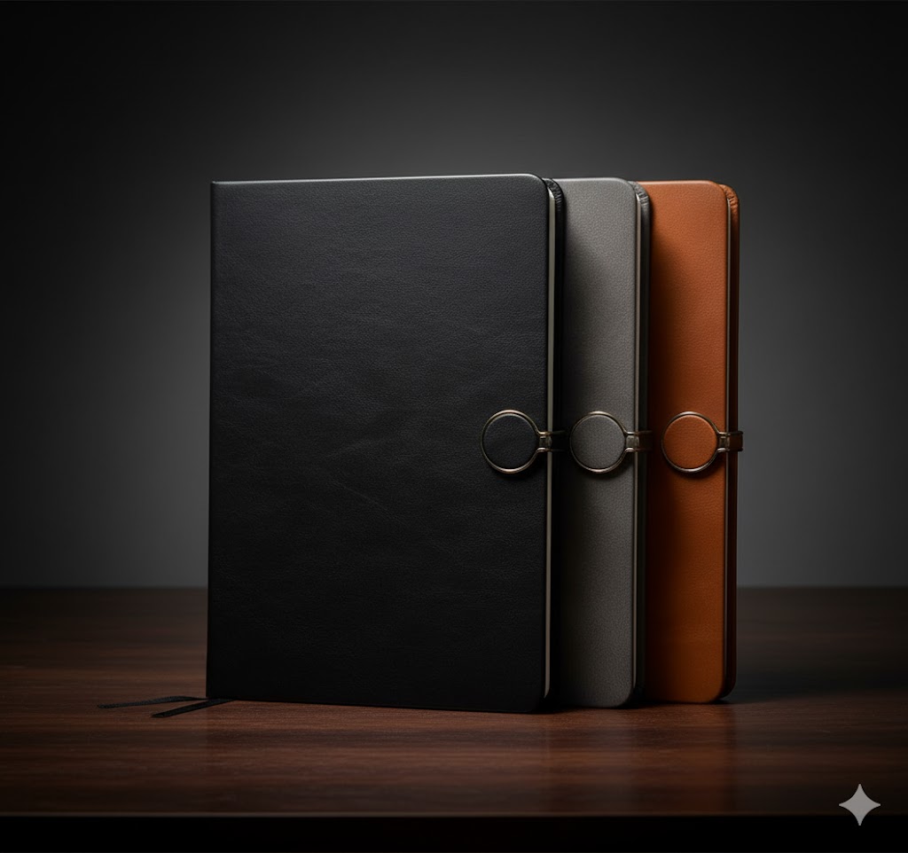 BLocnote à férmeture annaeux PF-228