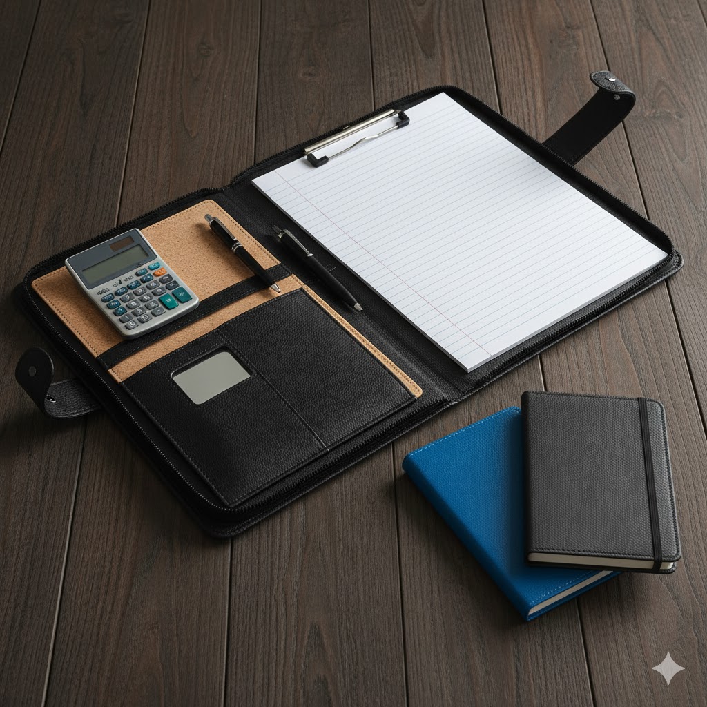 Porte documents en similicuir SK2509