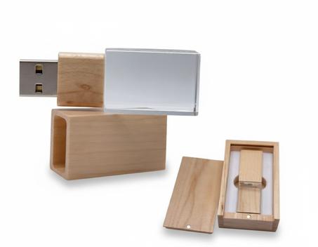 Clé USB en cristal transparent  PF-510