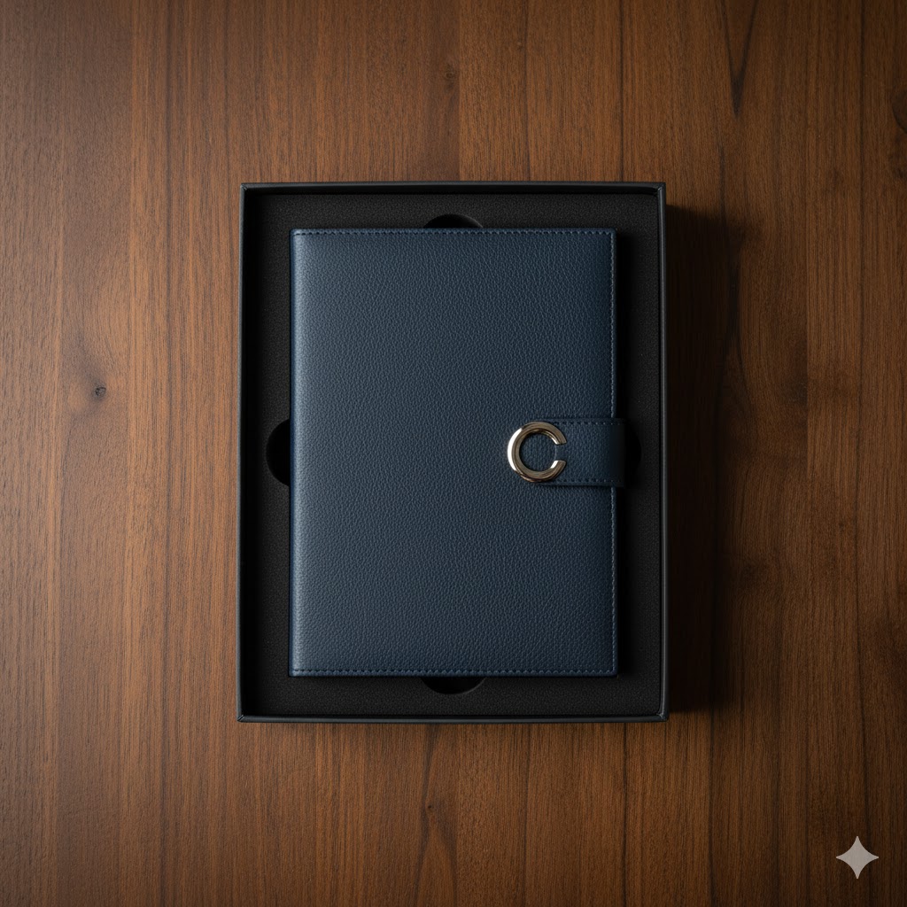 Coffret 2 pièce en similicuir  à fermeture annau  IMG-1421