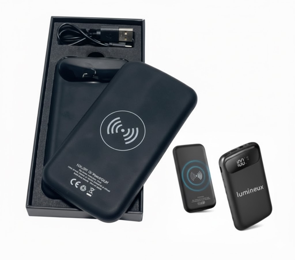 Powerbank wirless lumineux IMG-420-WIRELESS