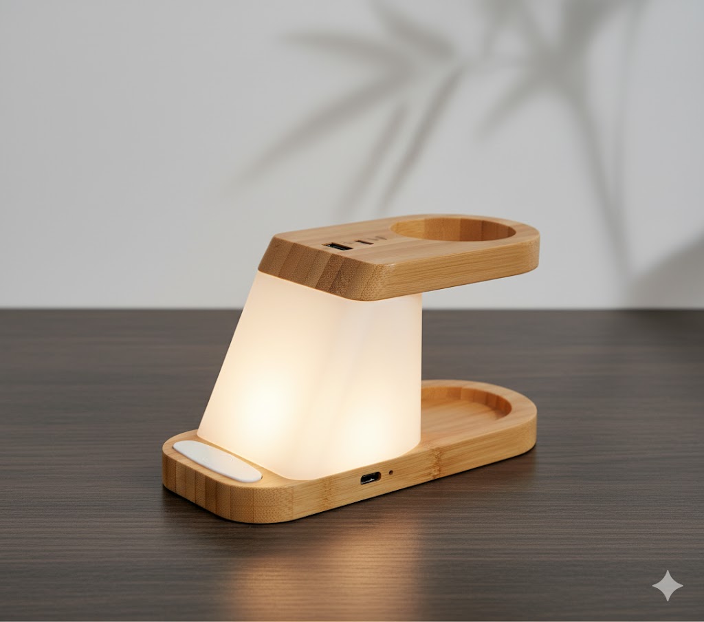 Chargeur wirless / pot à stylo  IMG-509-C