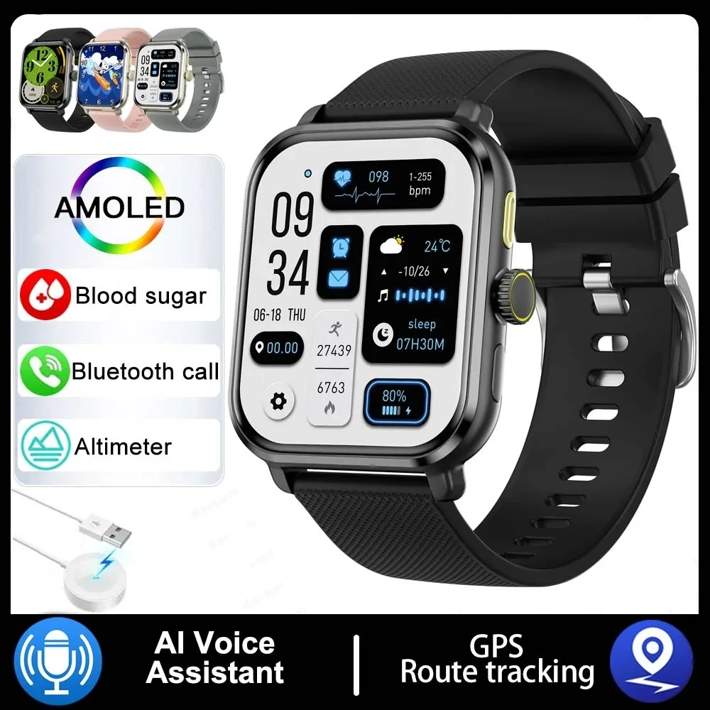 Huawei - Men's and Women's Xiaomi AMOLED Smart Watch