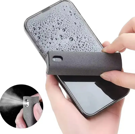 فرشاة تنظيف رذاذ  2 في 1 للهاتف