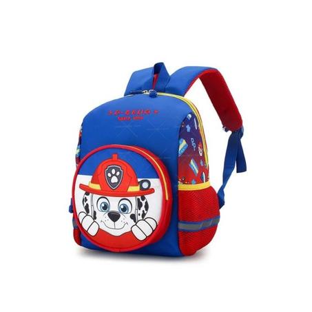 Sac D'école - 5 à 7 Ans - Sac à Dos - Bleu Rouge