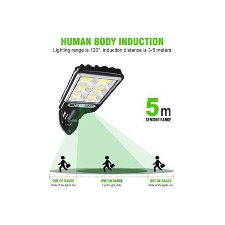 Lampe Solaire D'extérieur Avec étanche Capteur De Mouvement-2PCS