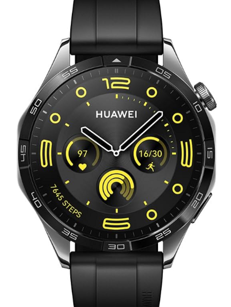 هواوي ساعة ذكية جي تي 4 46 ملم، عمر بطارية 14 يومًا، إدارة السعرات الحرارية القائمة على العلم، وضع جي ان اس اس ثنائي النطاق، تحليل عدم انتظام ضربات القلب للموجة النبضية، مراقبة معدل ضربات الق