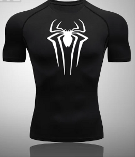 جديد ضغط قميص الرجال اللياقة البدنية رياضة الجري تي شيرت Rashgard بلايز المحملة سريعة الجافة تي شيرتات قصيرة الاكمام للرجال