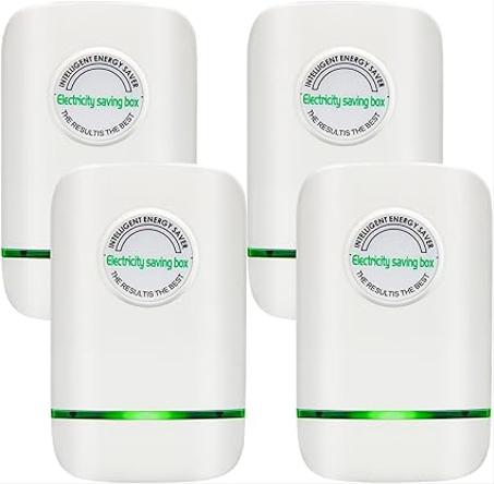 Caja de ahorro de electricidad, dispositivo de ahorro de energía Stop Watt, dispositivo de ahorro de energía enchufable: reduce las facturas de electricidad con estabilizador de voltaje y bal