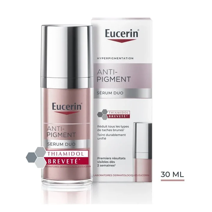EUCERIN Anti-Pigment Sérum Duo 30ml Thiamidol Taches Brunes Hyperpigmentation = Pigment Control Fluid Offert