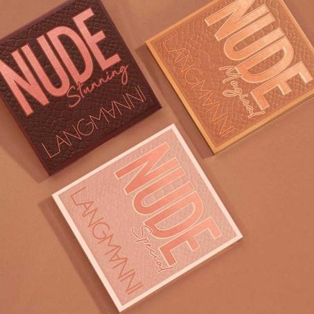 Nude Palette de 9 fards à paupières en poudre pigmentée