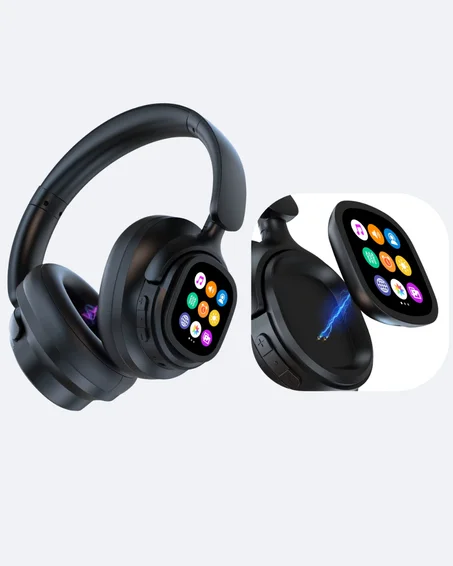 سماعة بلوتوث بشاشة تحكم مدمجة