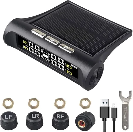 Intelligent tire pressure monitor - مراقب ضغط العجلات الذكي