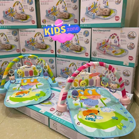 بساط لعب مزود ببيانو5x1 Tapis d’éveil piano pour bébé