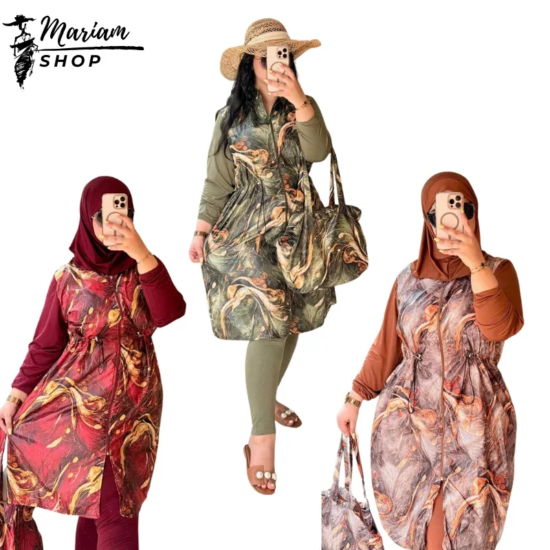 Burkini 4 pièce tendance