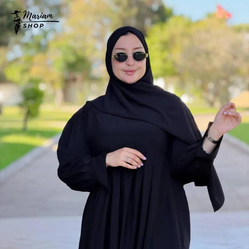 Abaya avec châle
