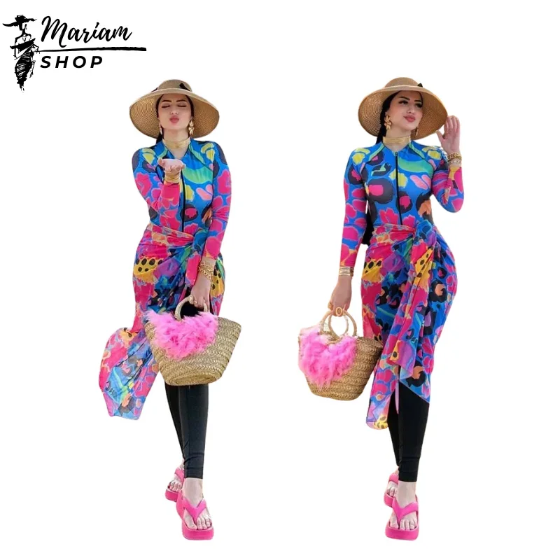 Burkini 4 pièces chic et tendance