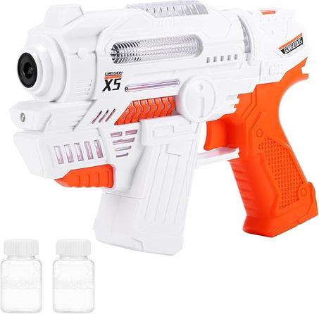 Bubble Gun with Sound & Light