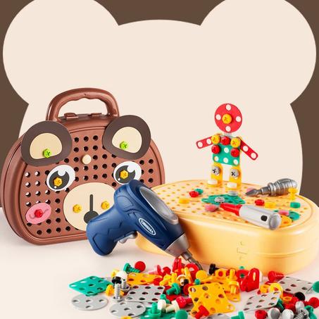 DIY Screw Puzzle Tool Kit for Kids