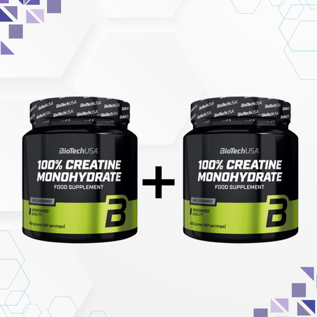 PACK 2 CREATINE BIOTECH 500 G