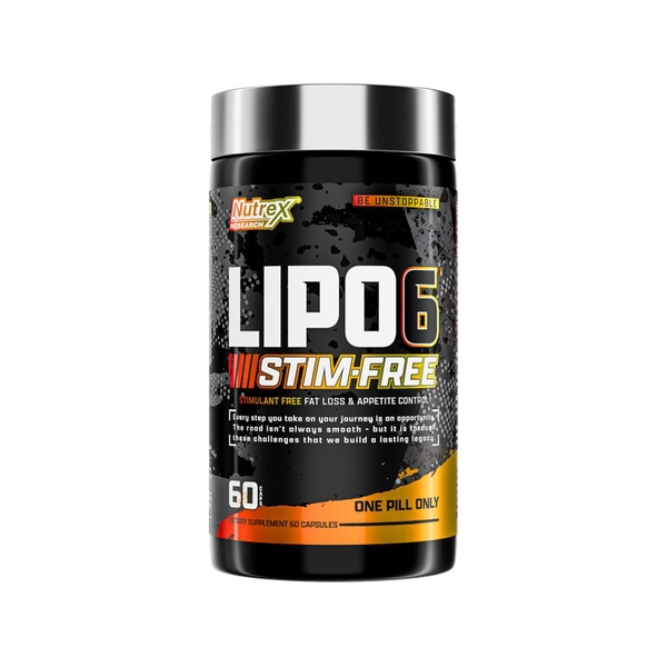 NUTREX LIPO 6 STIM FREE 60 CAPSULES