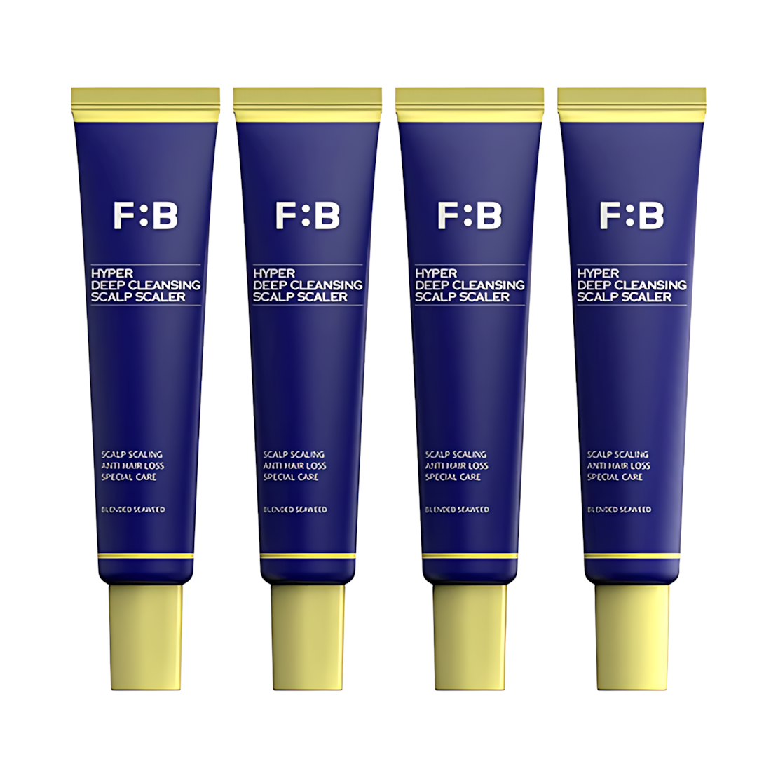 [FORBEAUT] مقشر فروة الرأس المنظف العميق (1 علبة = 15غ × 4 قطع