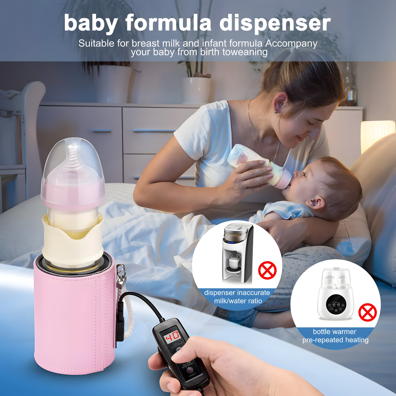Baby Bottle Warmer USB جهاز تسخين الحليب المحمول للرضّاعات