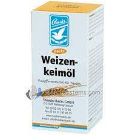 L'huile de germe de blé Backs